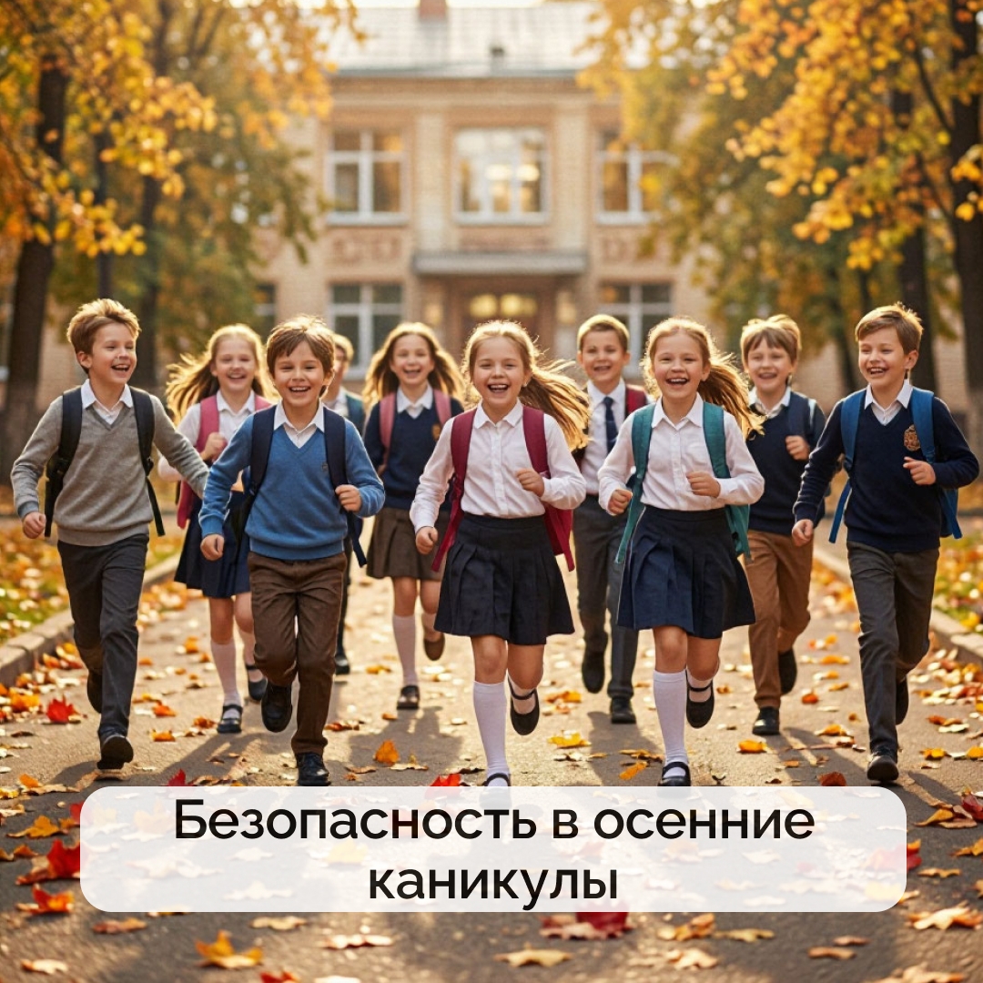 Уважаемые родители! Осенние каникулы уже на носу. Это приятное время д...